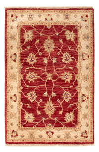 Tapis Ziegler - 90 x 60 cm - rouge bordeaux