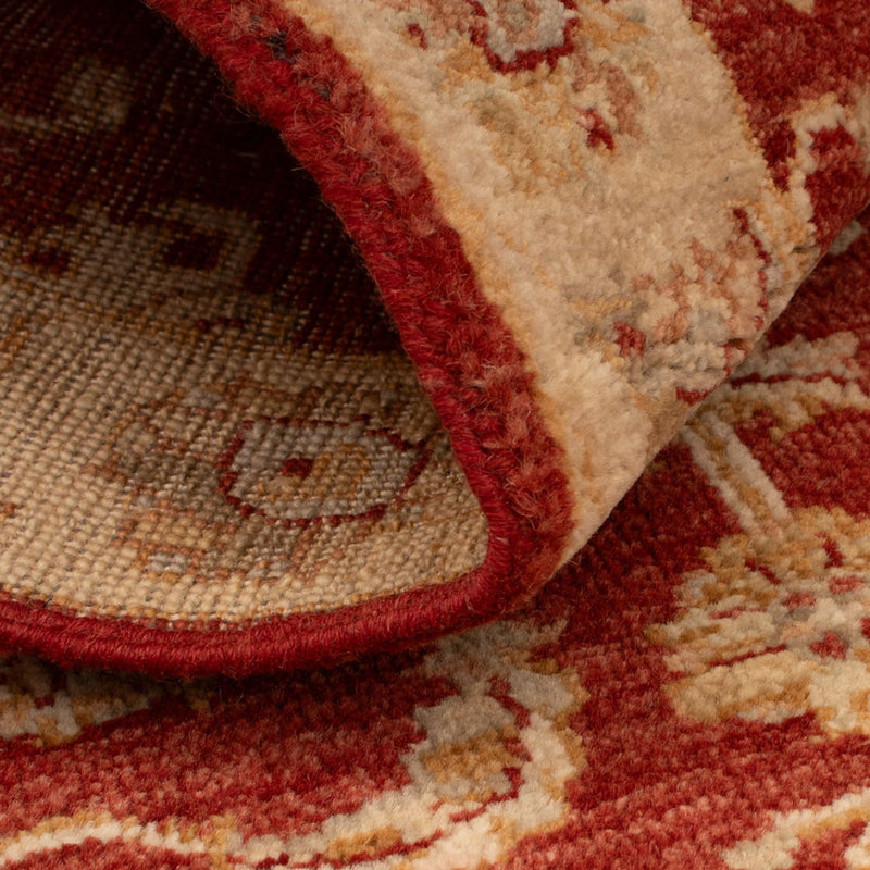 Ziegler Teppich - 90 x 60 cm - bordeauxrot