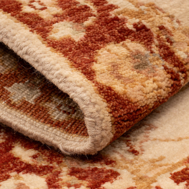 Ziegler Teppich - 90 x 60 cm - beige