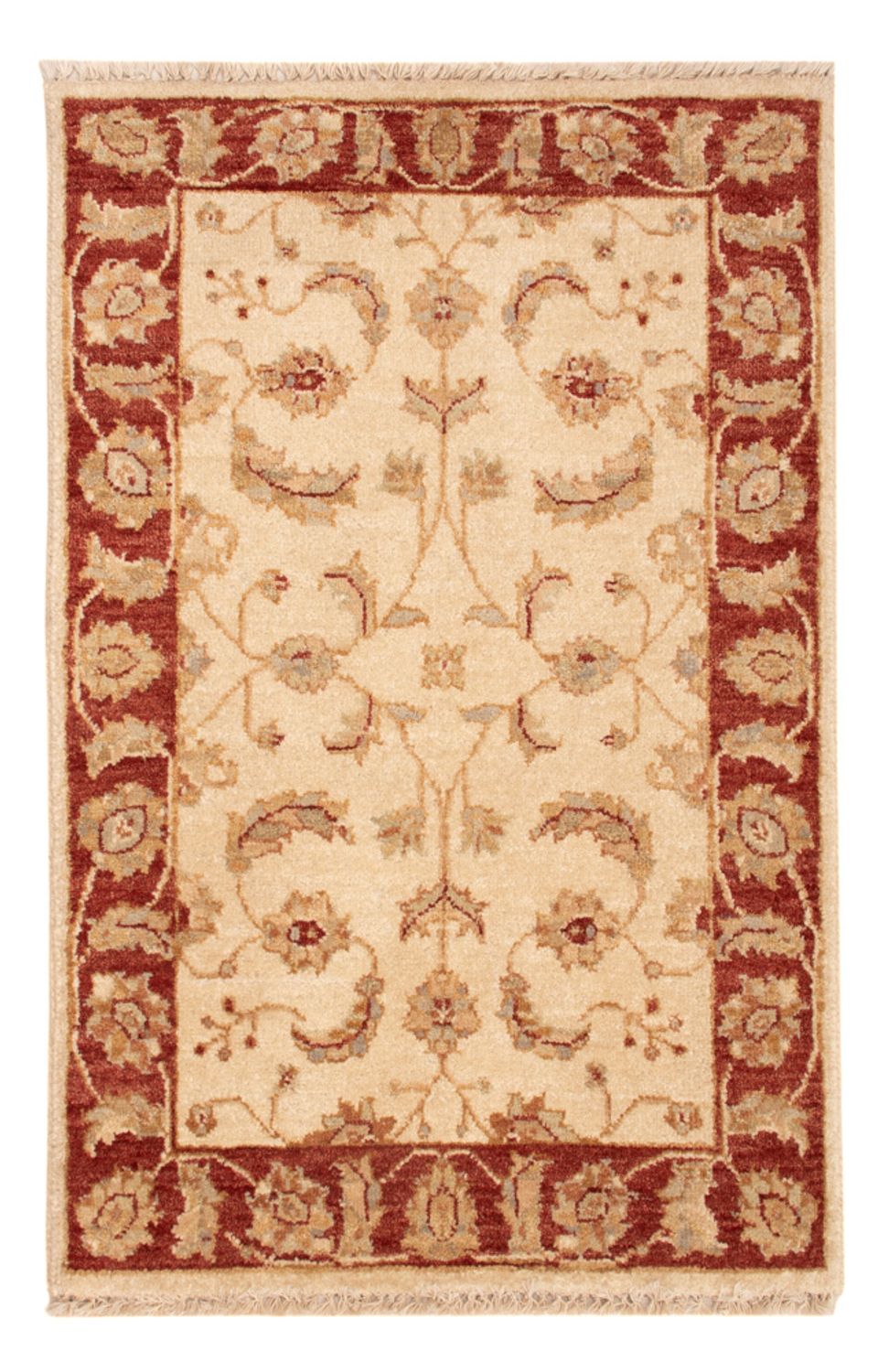 Ziegler Teppich - 90 x 60 cm - beige