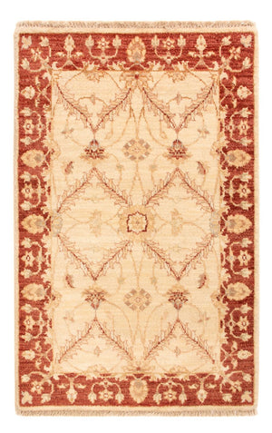 Ziegler Teppich - 90 x 60 cm - beige