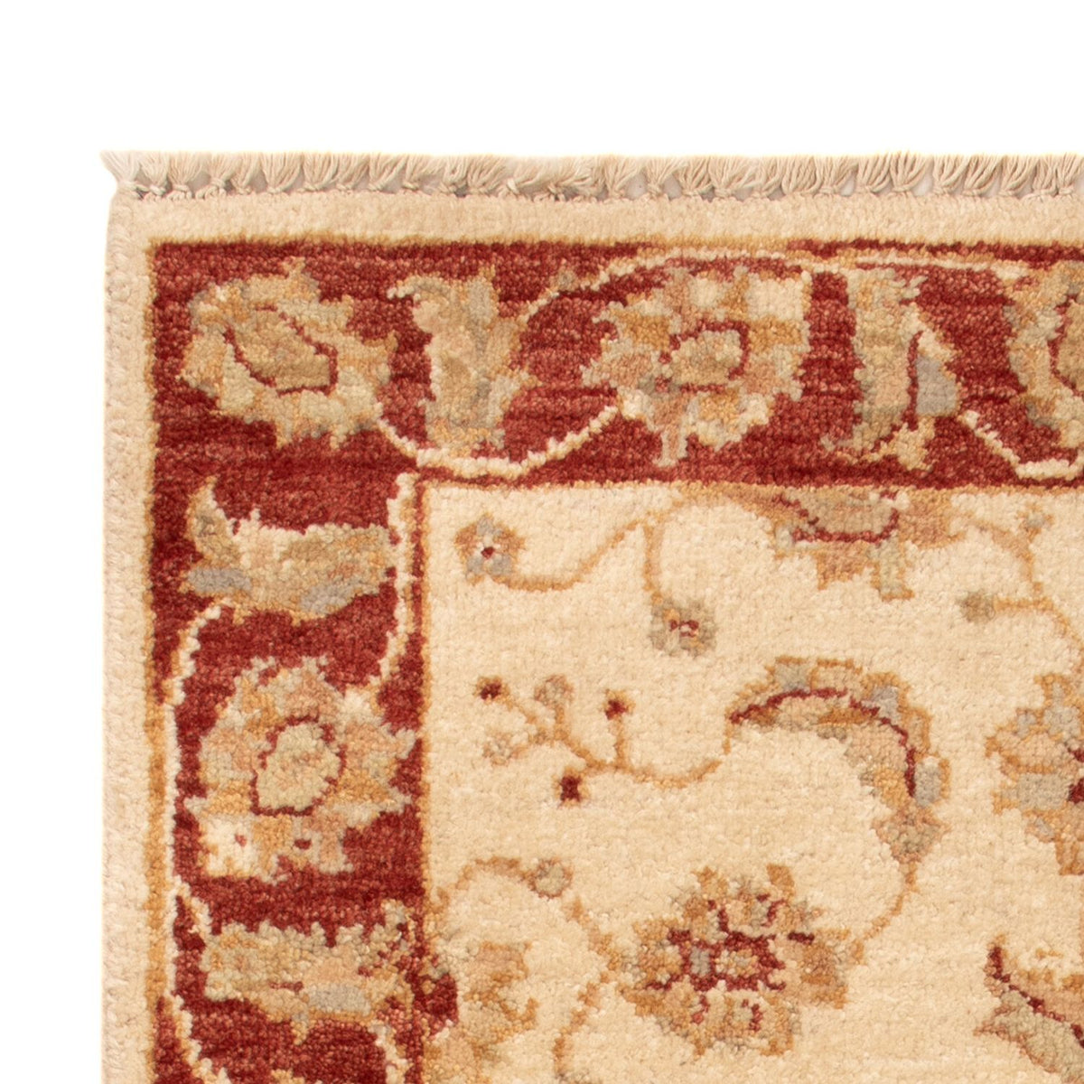 Ziegler Teppich - 90 x 60 cm - beige