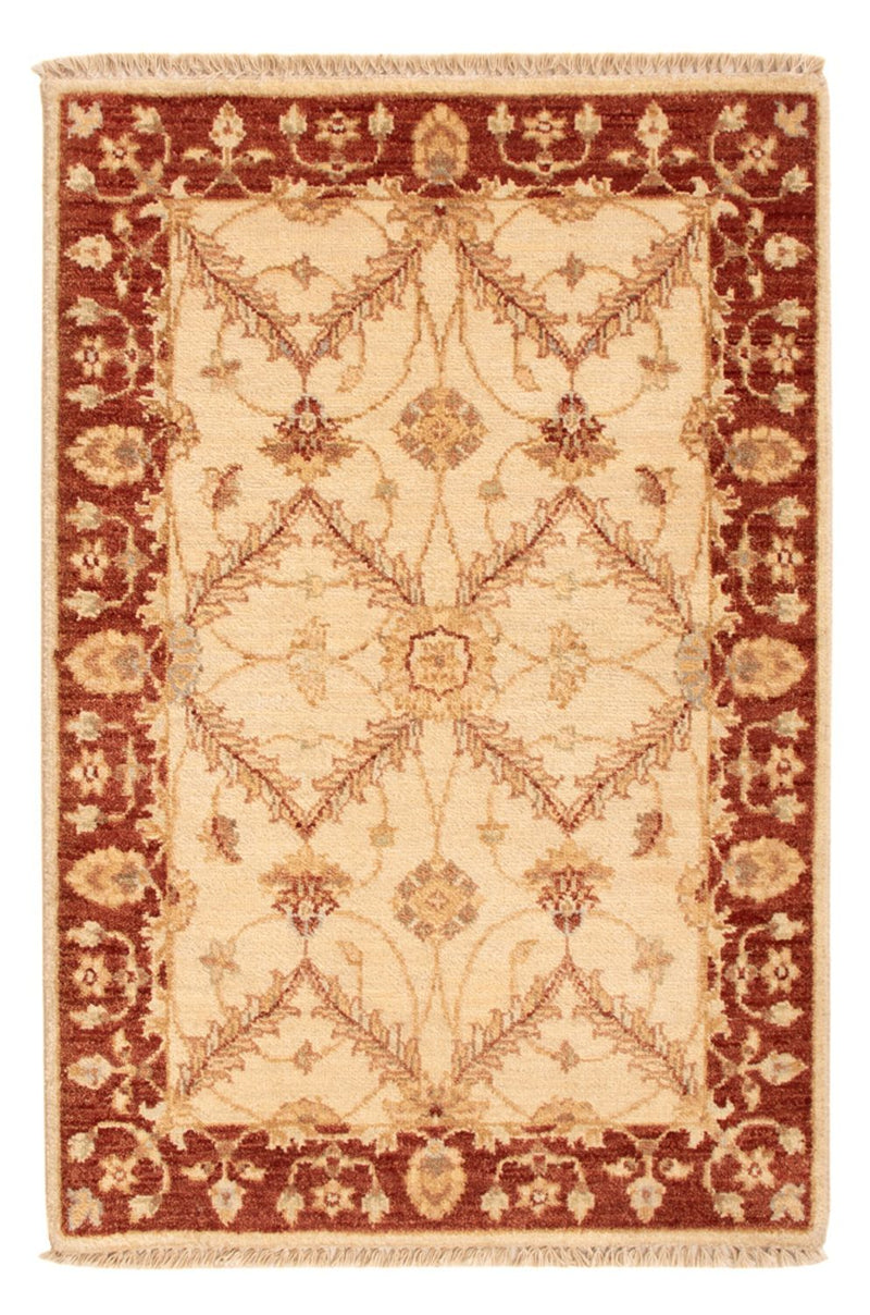 Ziegler Teppich - 90 x 60 cm - beige