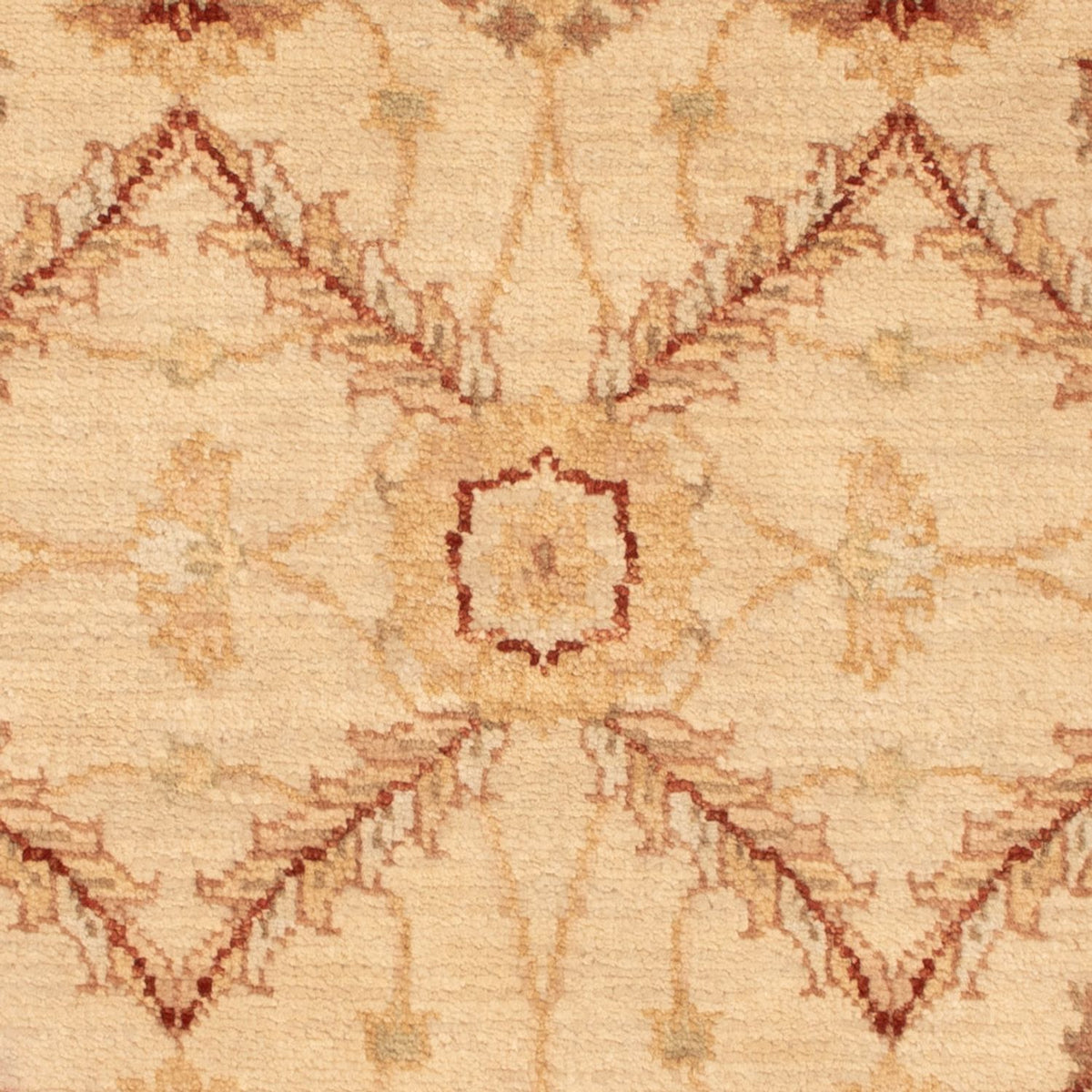 Ziegler Teppich - 90 x 60 cm - beige