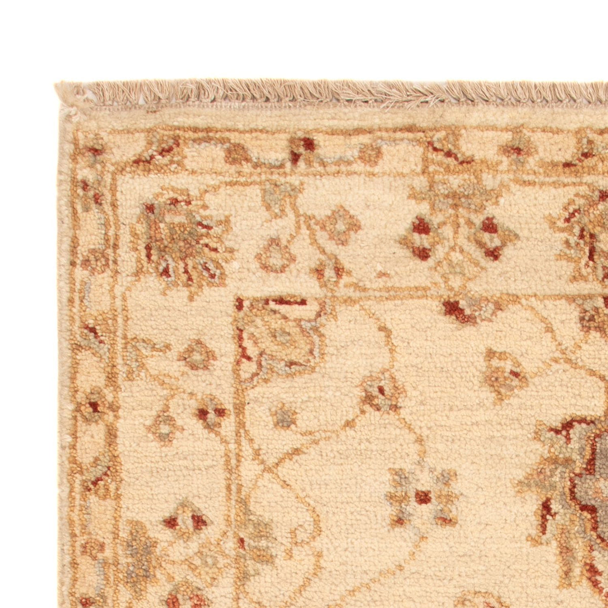 Ziegler Teppich - 90 x 60 cm - beige