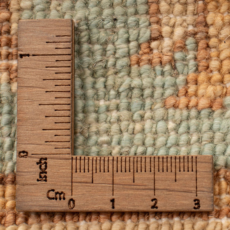 Ziegler Teppich - 71 x 53 cm - türkis