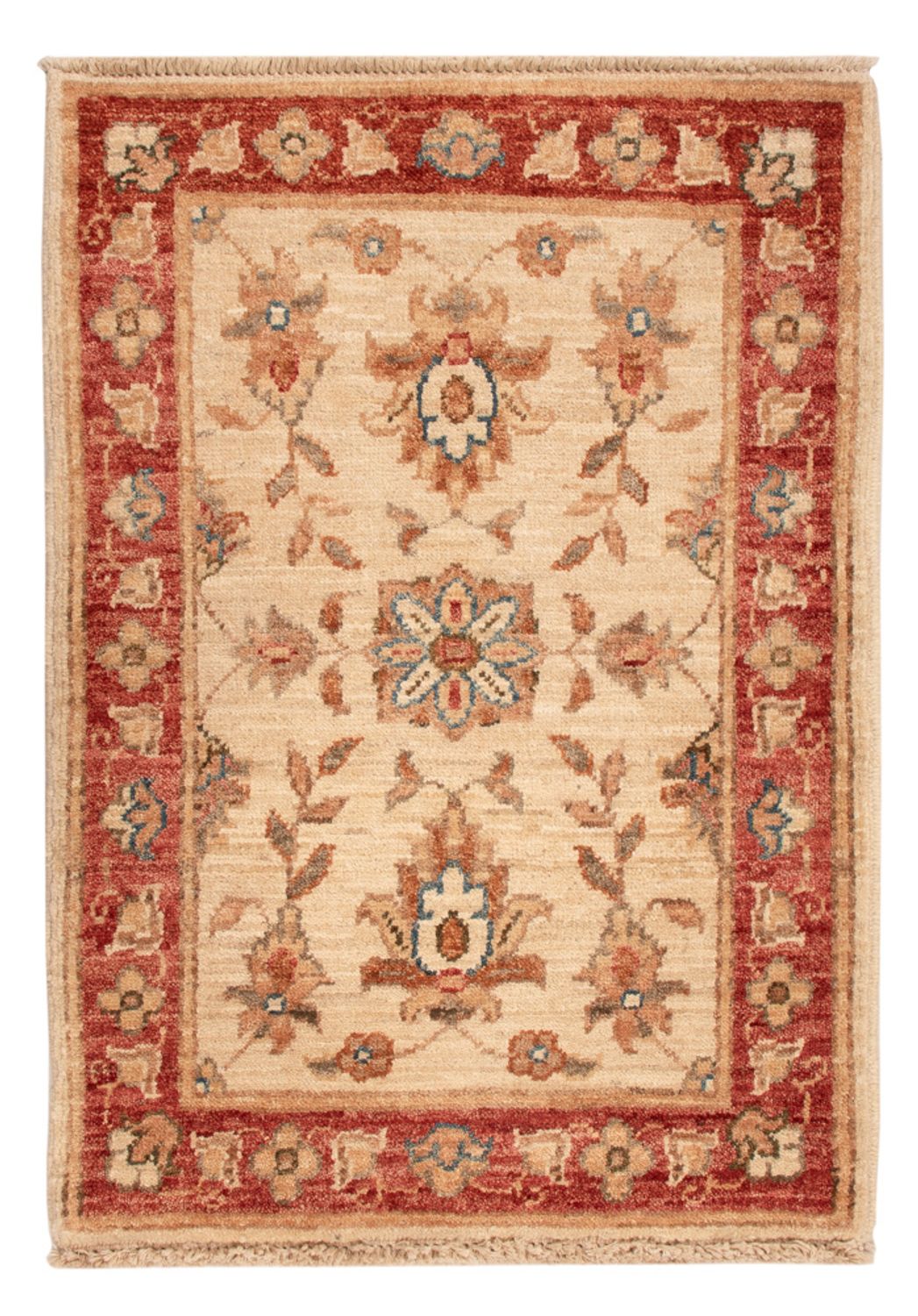 Ziegler Teppich - 71 x 51 cm - beige