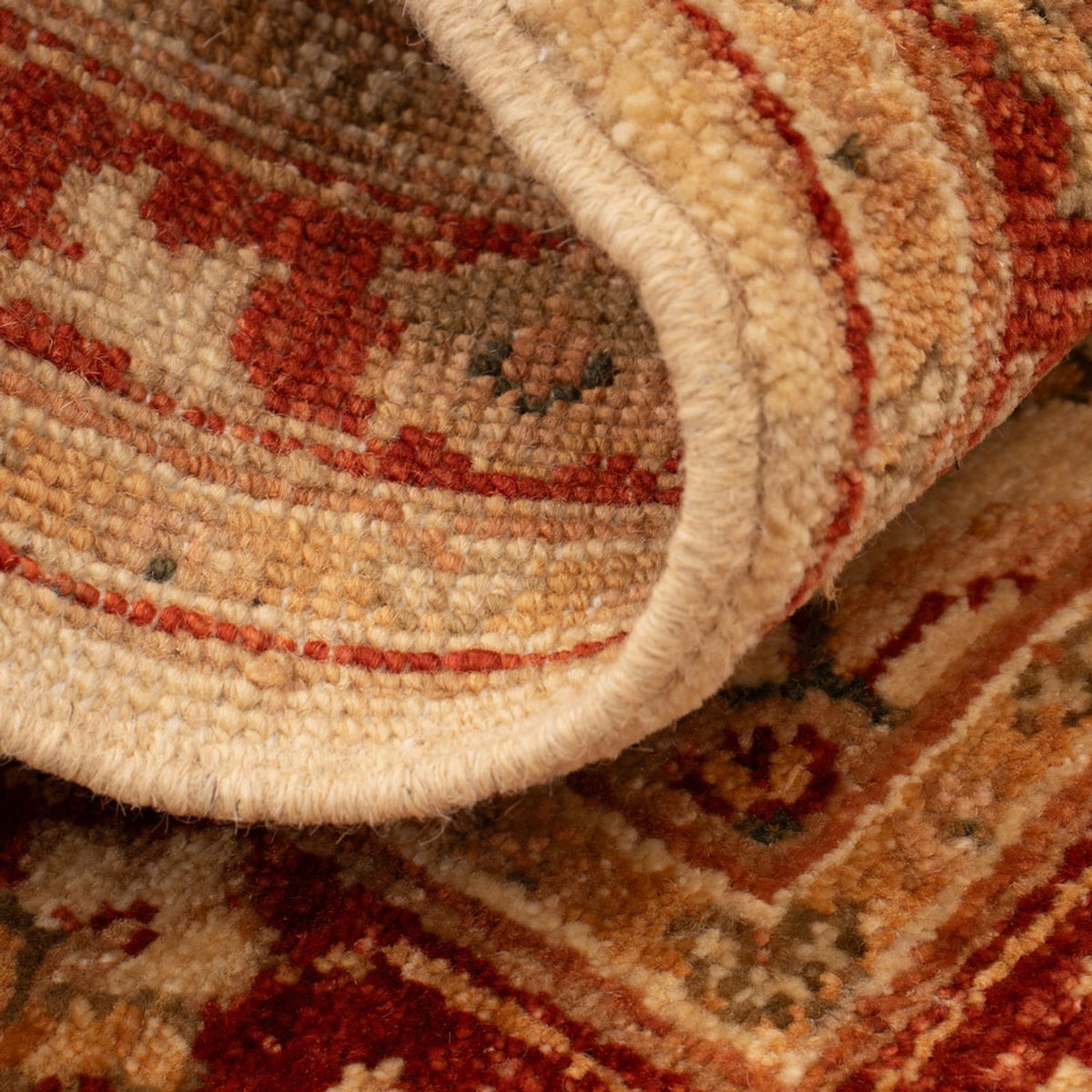 Ziegler Teppich - 70 x 50 cm - beige