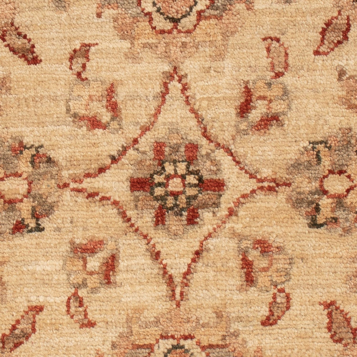 Ziegler Teppich - 70 x 50 cm - beige