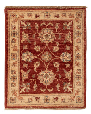 Ziegler Teppich - 63 x 53 cm - rot