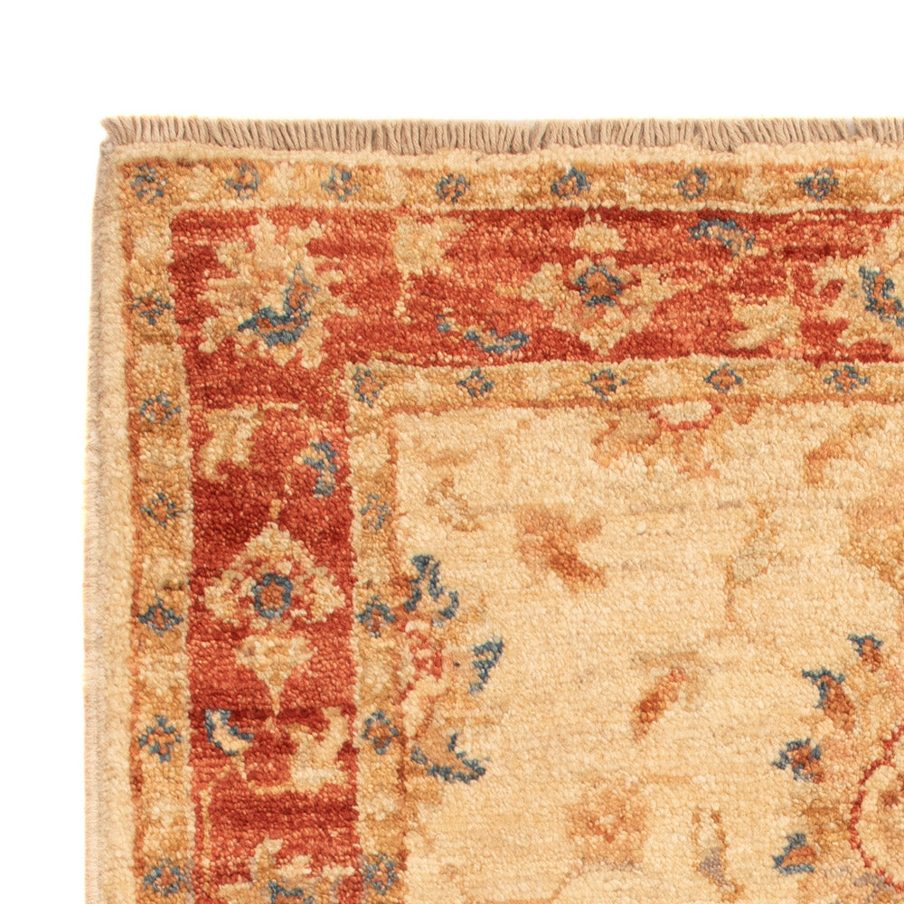 Ziegler Teppich - 62 x 86 cm - beige