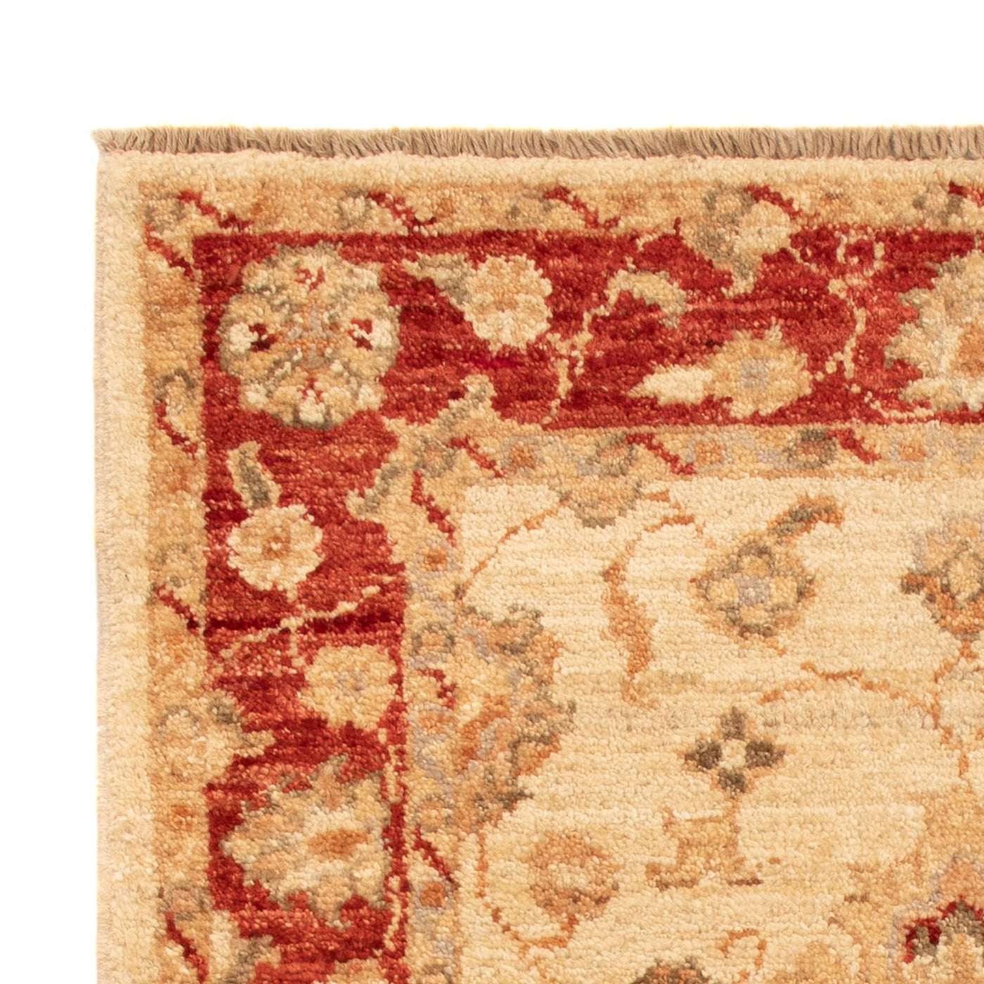 Ziegler Teppich - 90 x 61 cm - beige