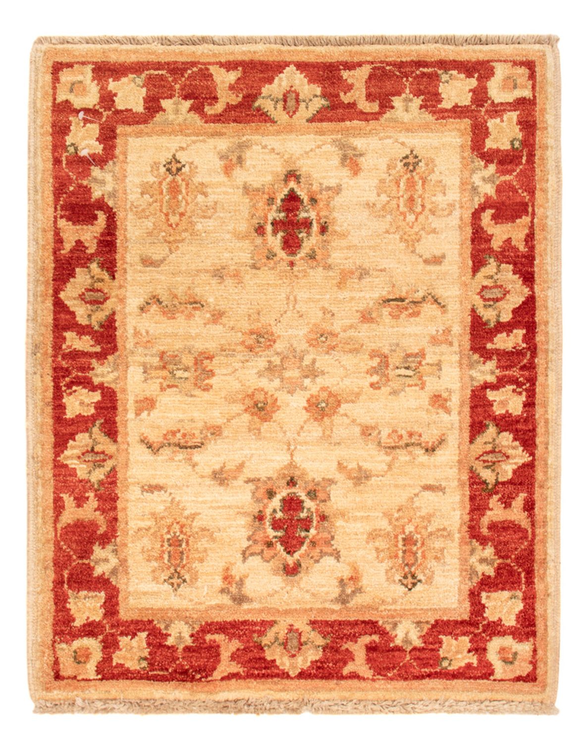 Ziegler Teppich - 67 x 53 cm - beige