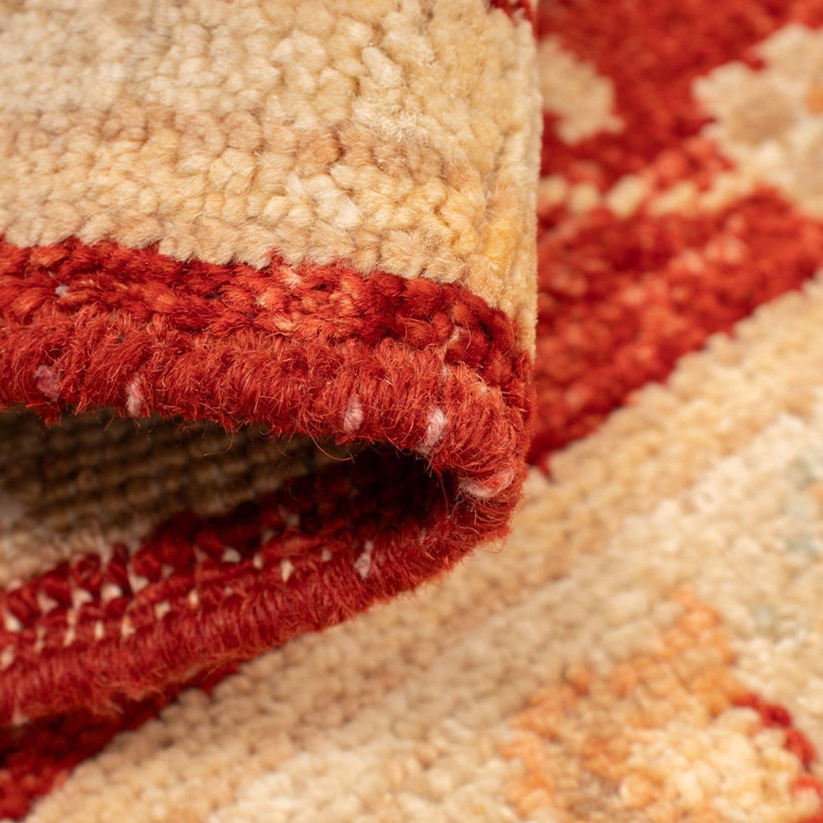 Ziegler Teppich - 65 x 50 cm - rot