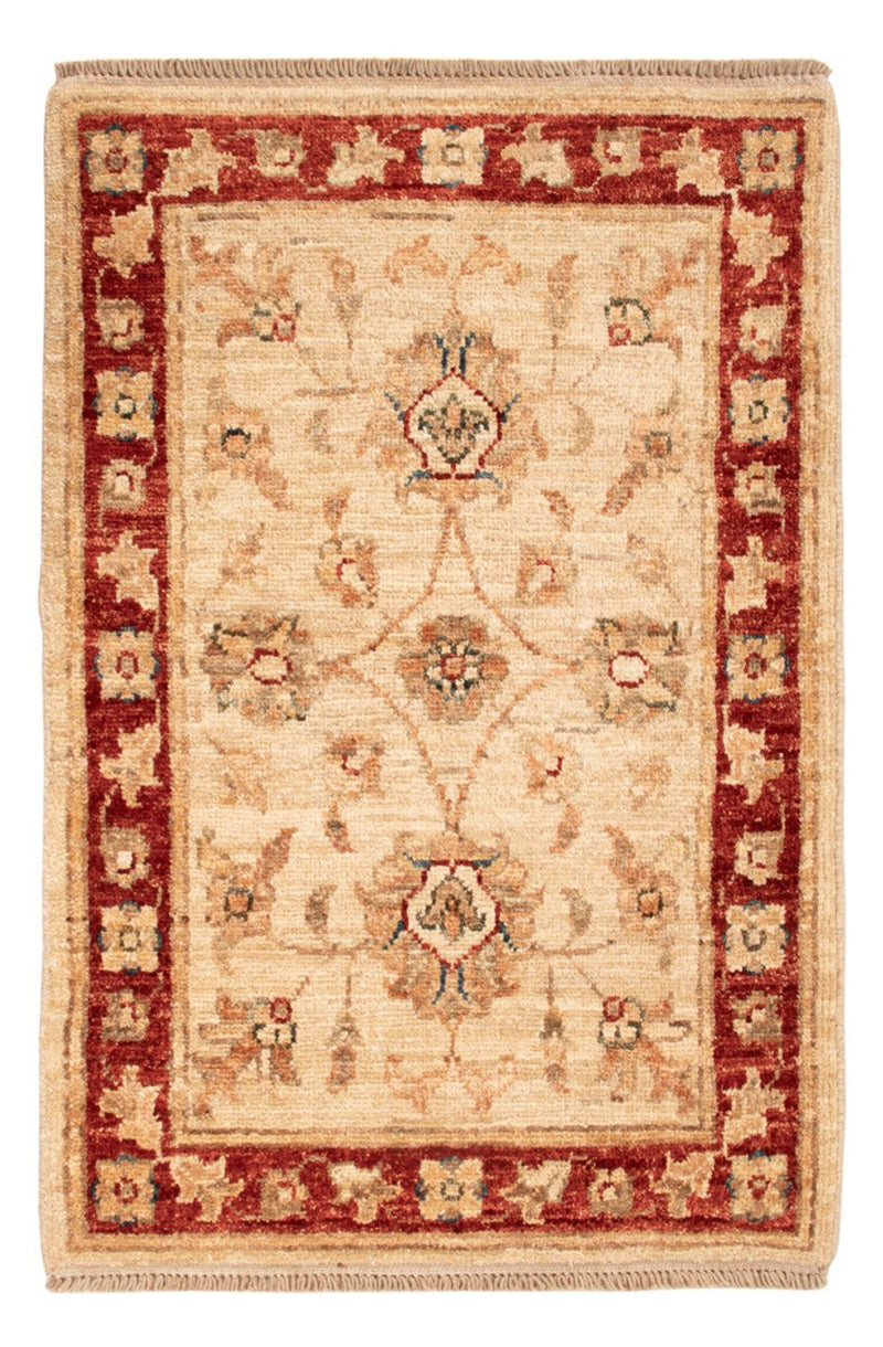 Ziegler Teppich - 75 x 50 cm - beige
