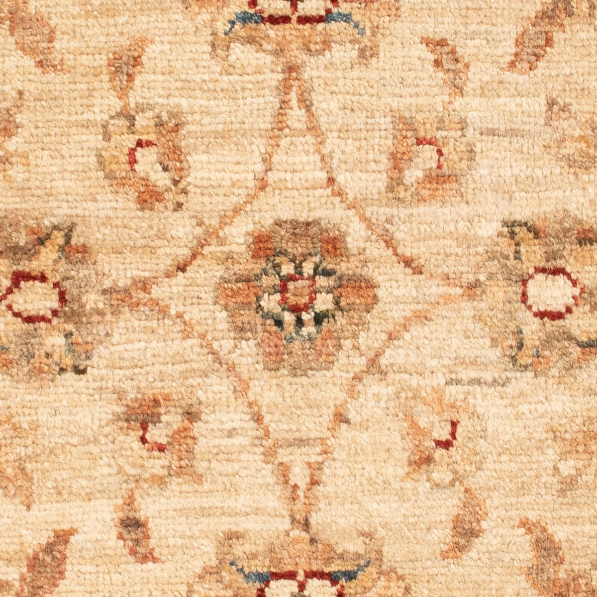 Ziegler Teppich - 75 x 50 cm - beige