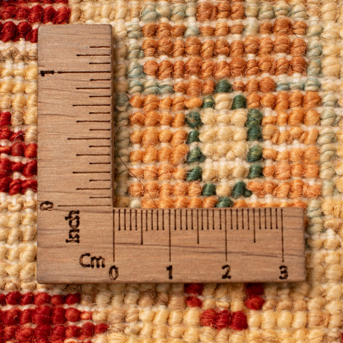 Ziegler Teppich - 64 x 51 cm - rot