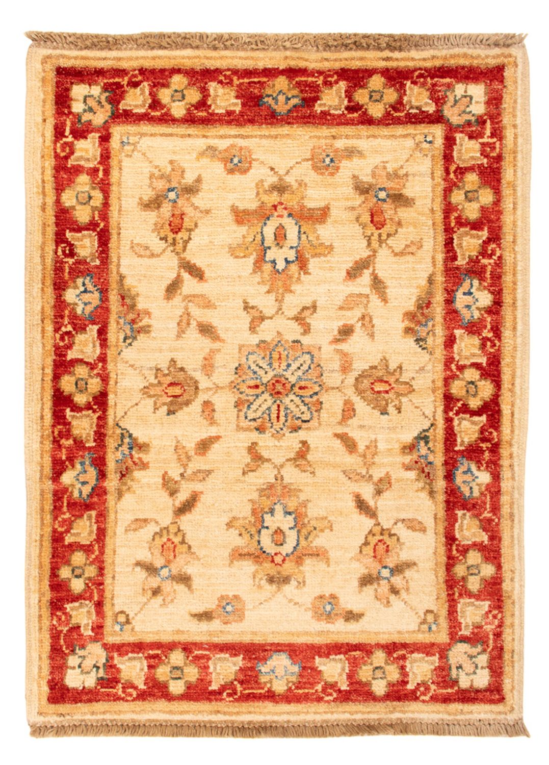 Ziegler Teppich - 71 x 51 cm - beige