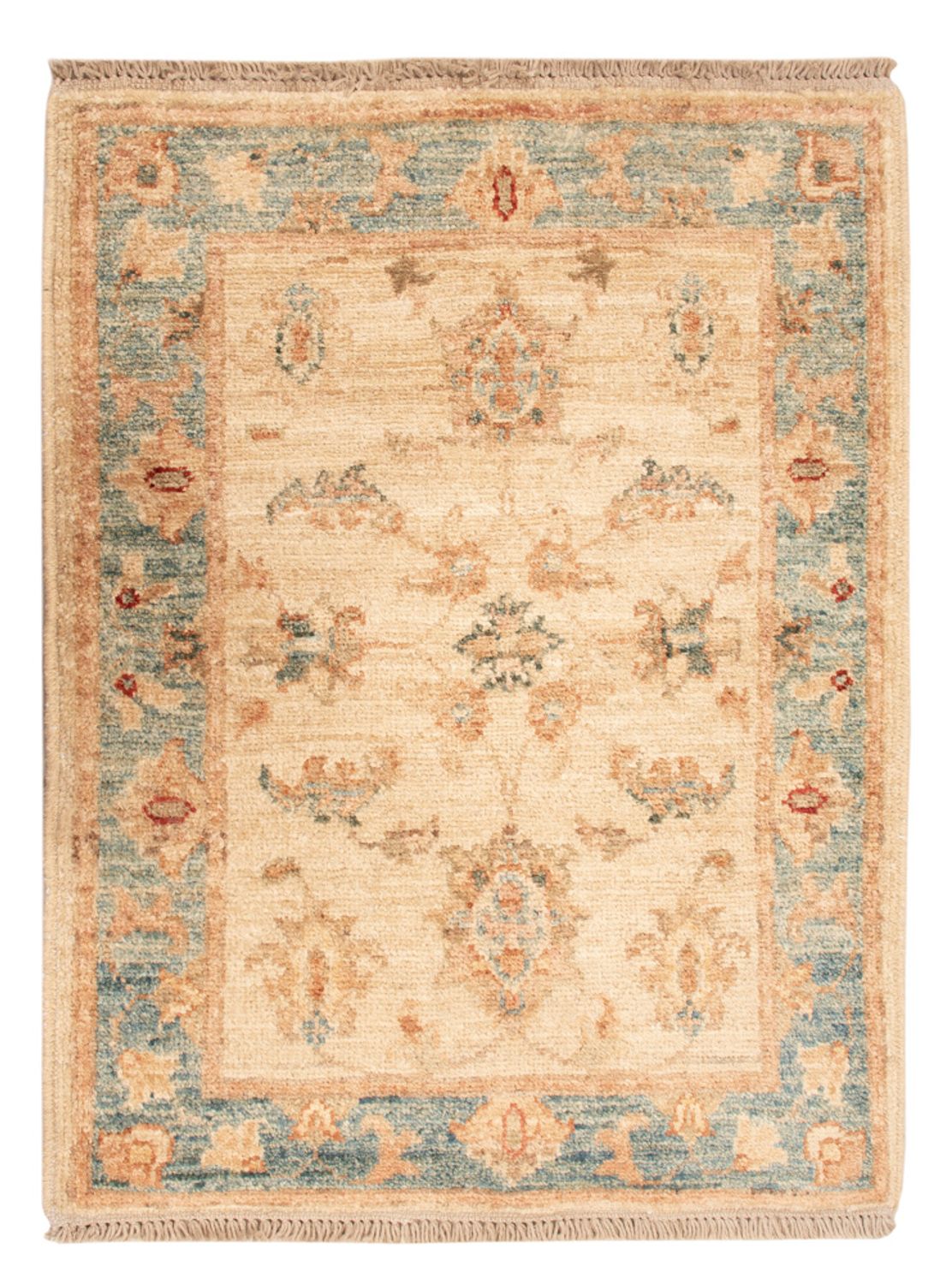 Ziegler Teppich - 67 x 50 cm - beige