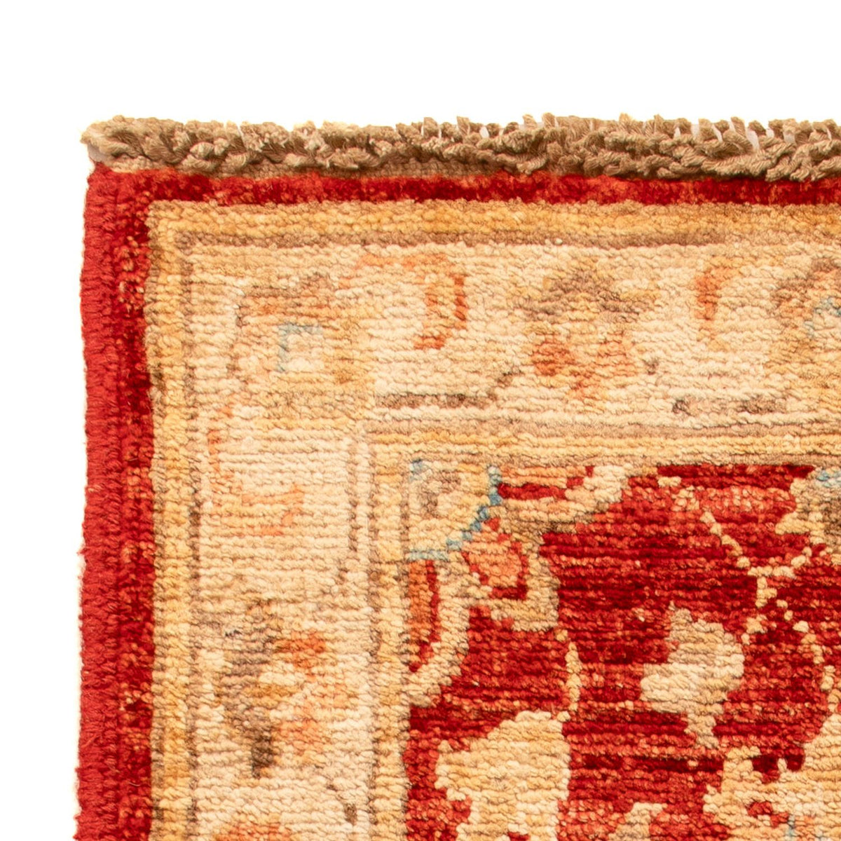 Ziegler Teppich - 70 x 43 cm - rot