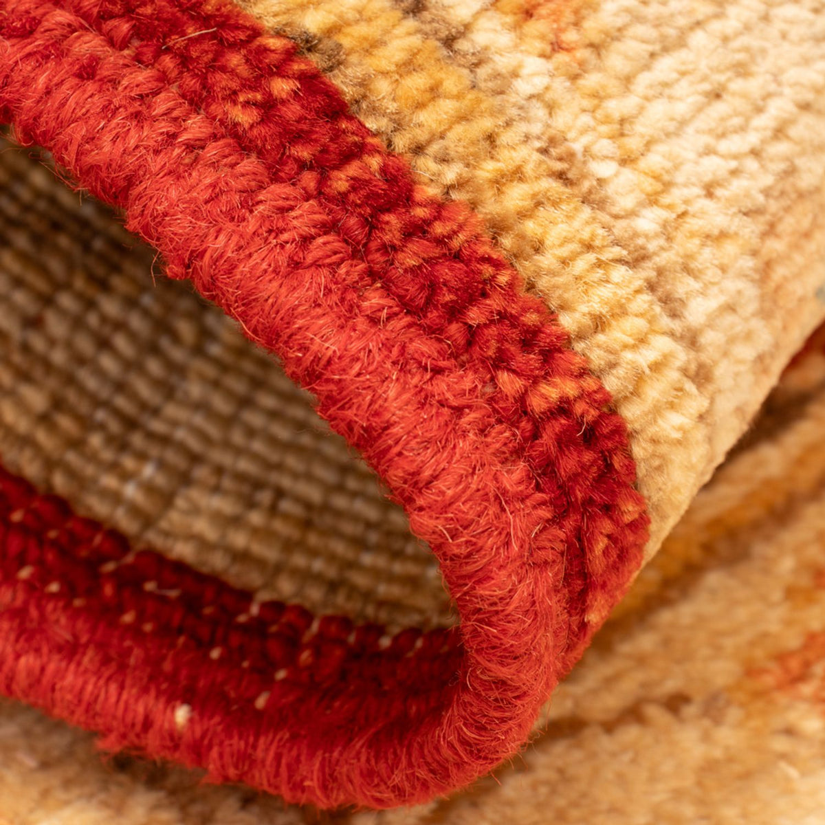 Ziegler Teppich - 70 x 43 cm - rot