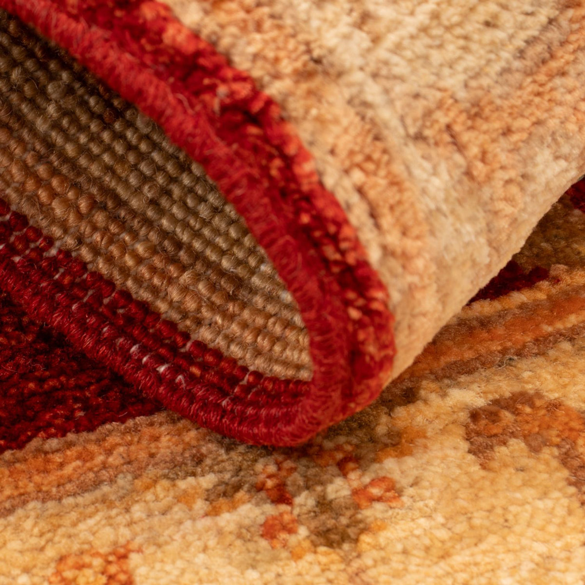 Ziegler Teppich - 67 x 50 cm - rot