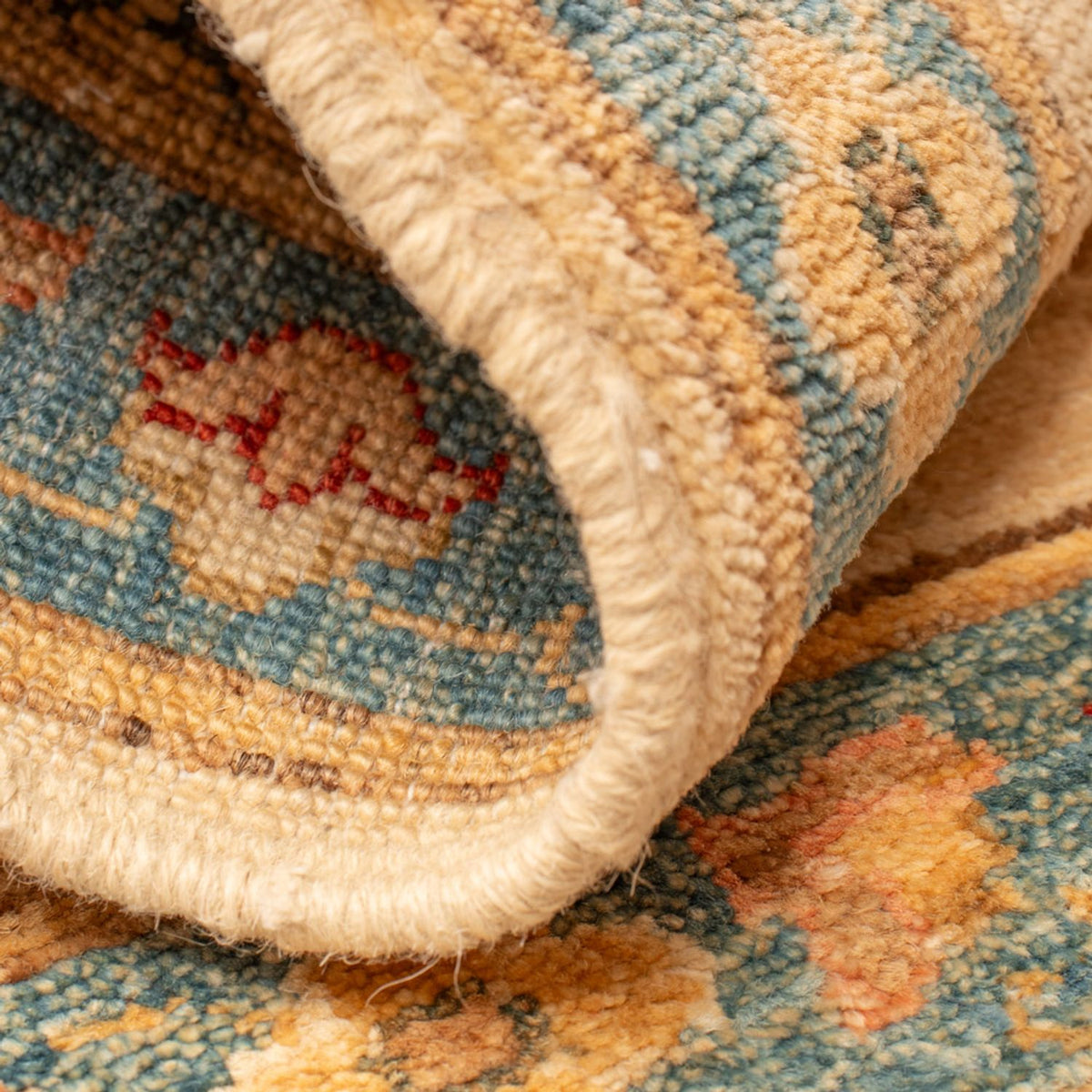 Ziegler Teppich - 64 x 51 cm - beige