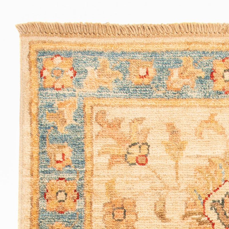 Ziegler Teppich - 73 x 51 cm - beige