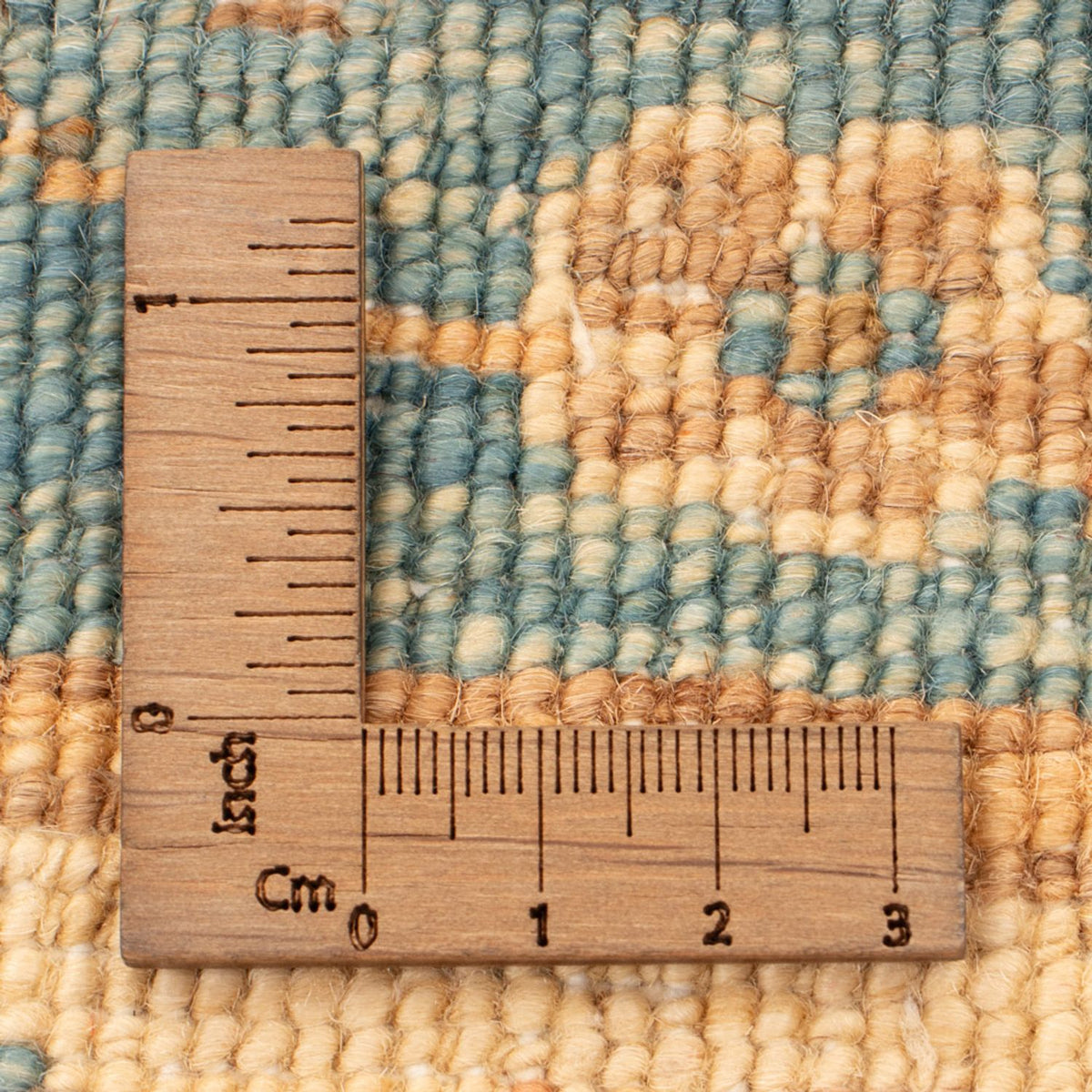 Ziegler Teppich - 71 x 55 cm - türkis