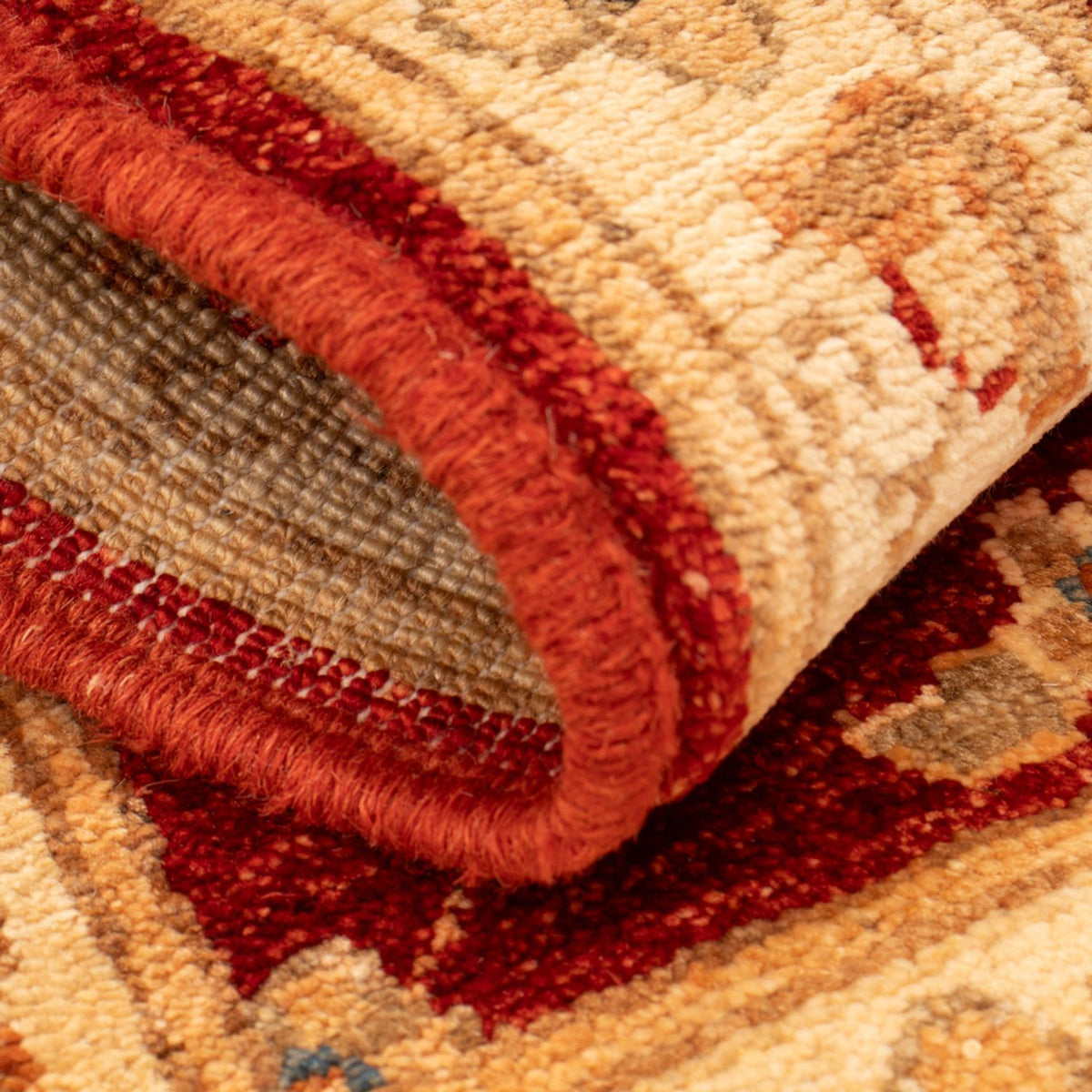 Ziegler Teppich - 79 x 50 cm - rot