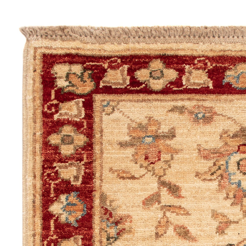 Ziegler Teppich - 61 x 51 cm - beige
