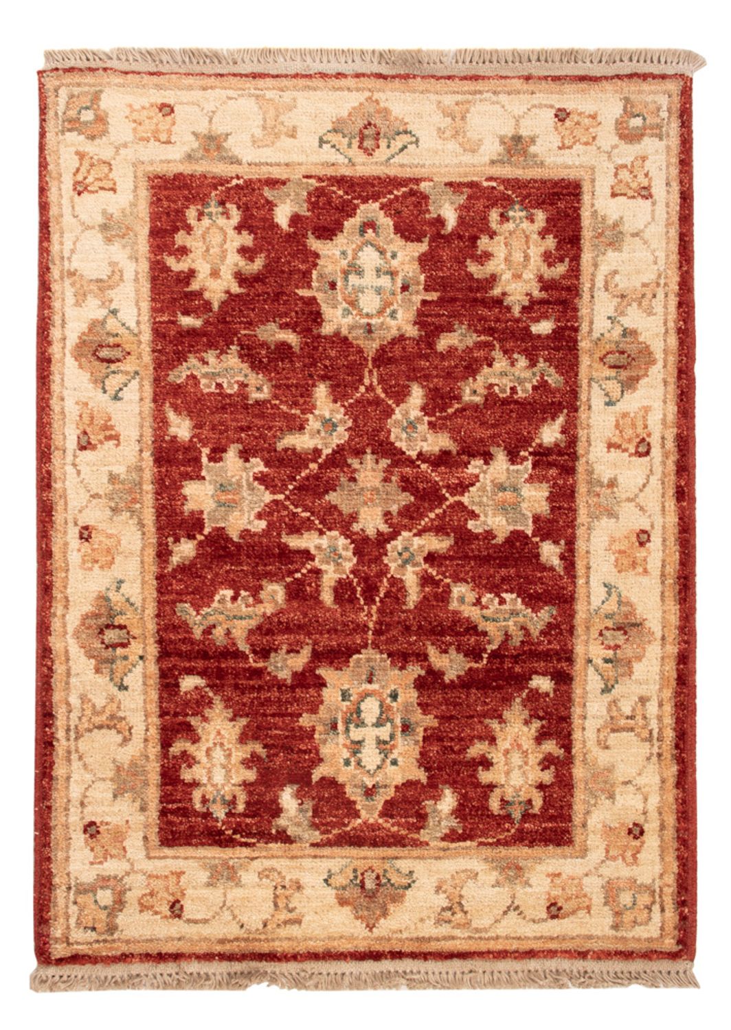 Ziegler Teppich - 70 x 50 cm - rot