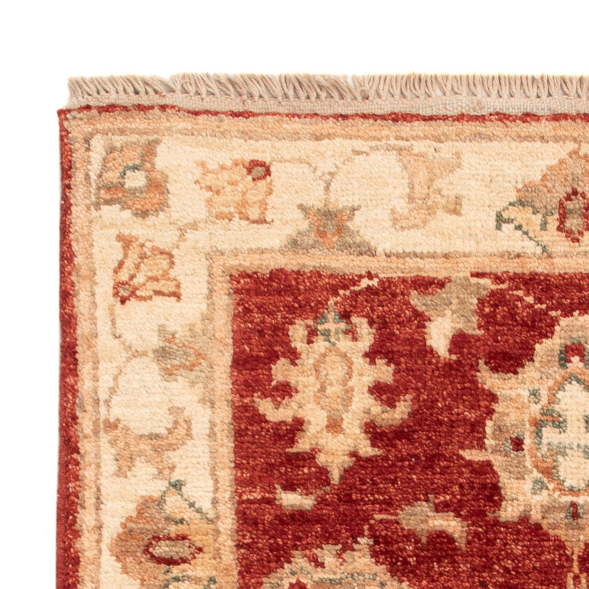 Ziegler Teppich - 70 x 50 cm - rot