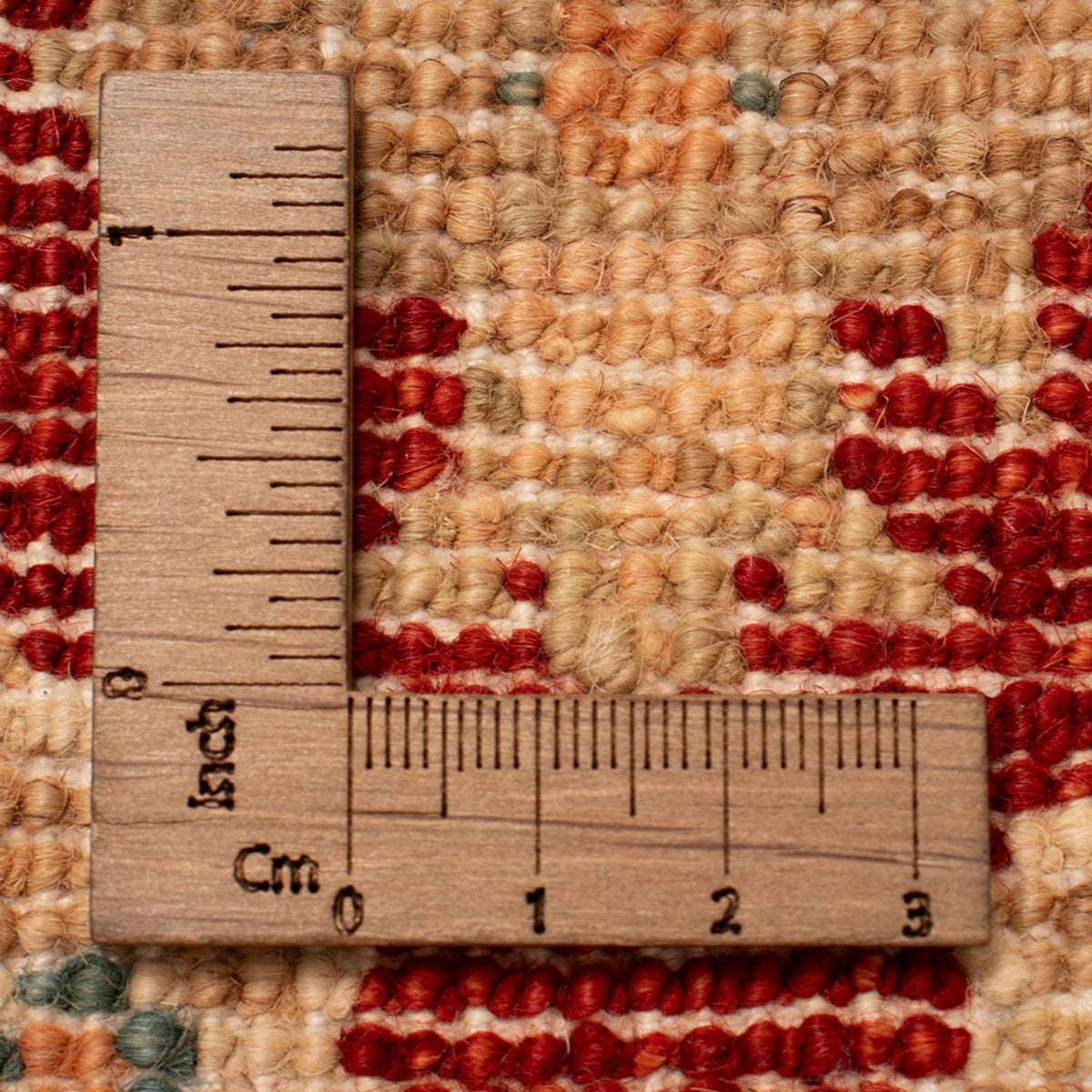 Ziegler Teppich - 70 x 50 cm - rot