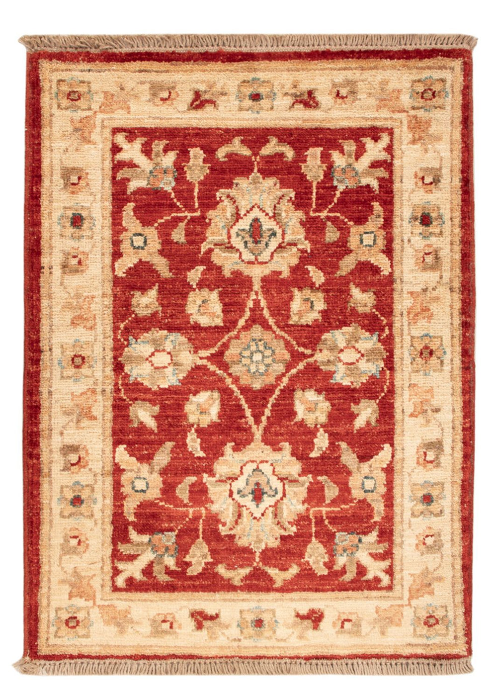 Ziegler Teppich - 70 x 51 cm - rot