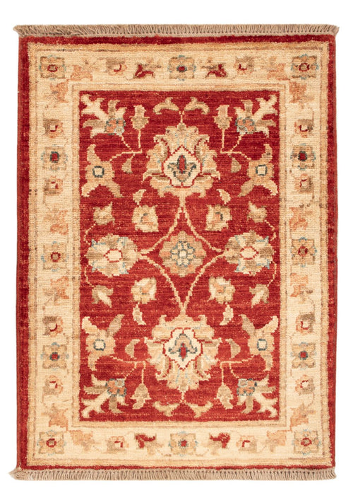 Ziegler Teppich - 70 x 51 cm - rot