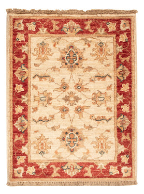 Ziegler Teppich - 64 x 51 cm - beige