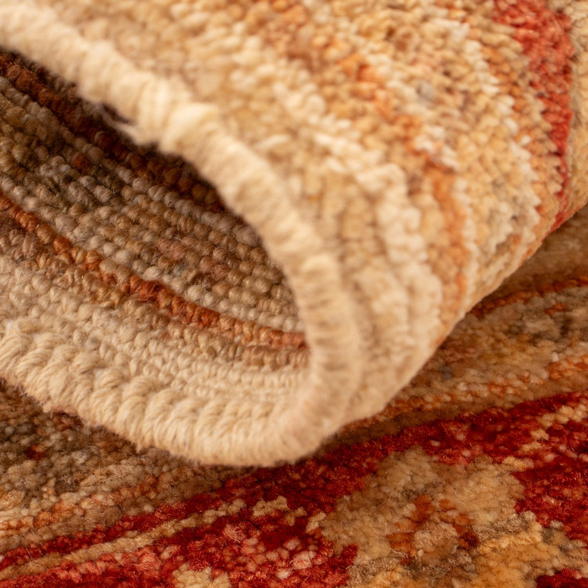 Ziegler Teppich - 68 x 52 cm - beige