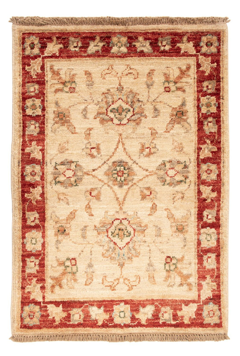 Ziegler Teppich - 73 x 51 cm - beige