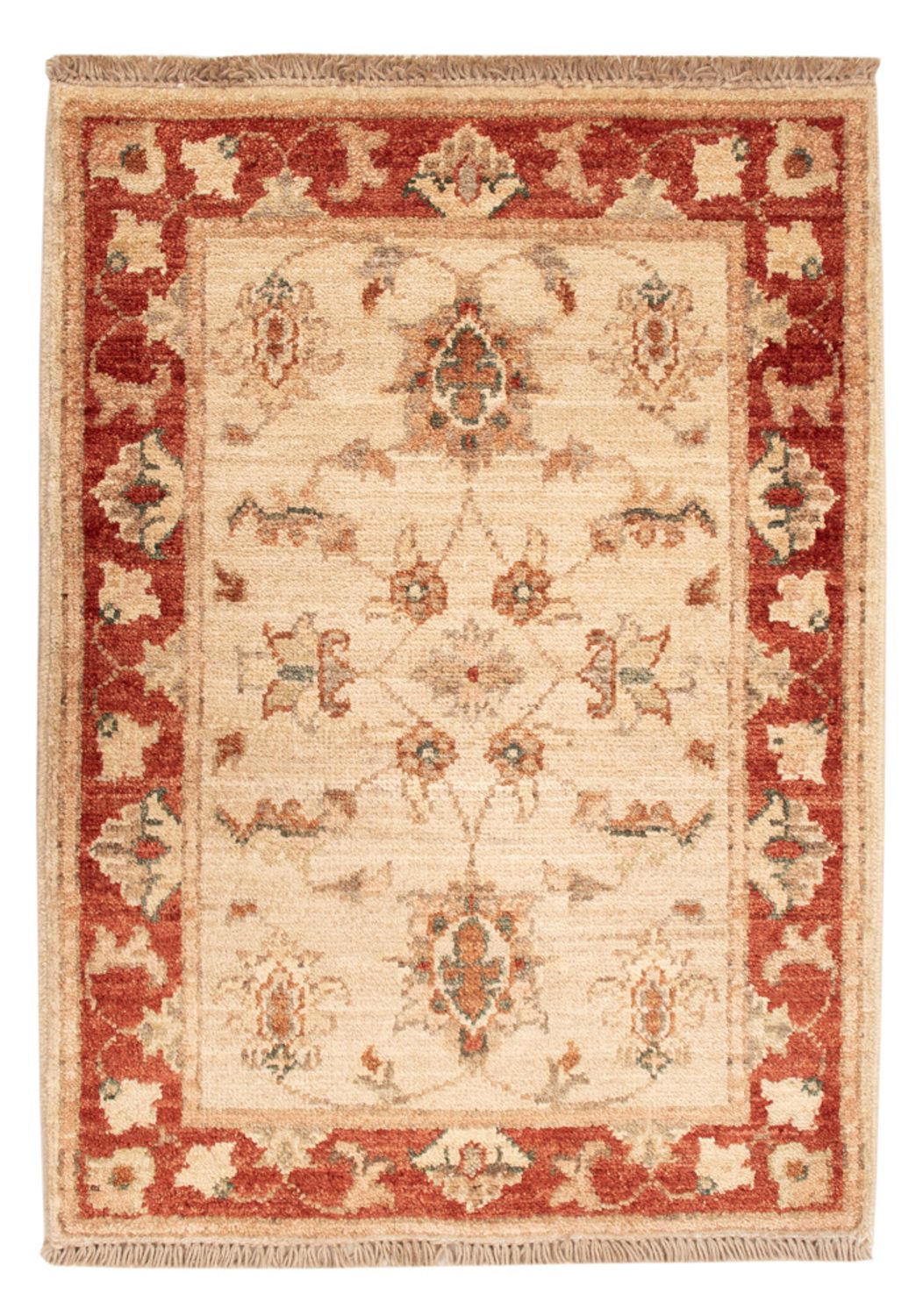 Ziegler Teppich - 69 x 49 cm - beige