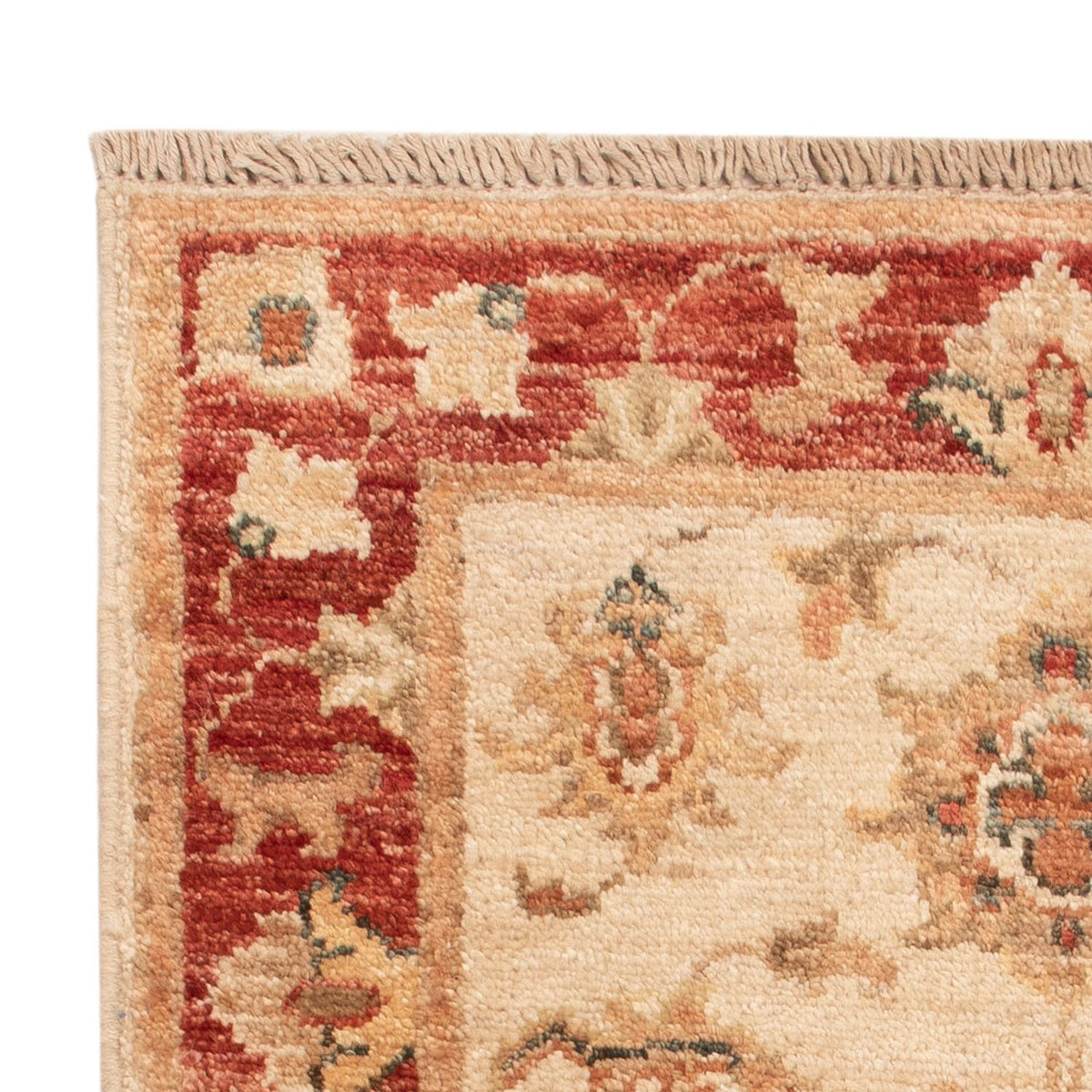Ziegler Teppich - 72 x 52 cm - beige