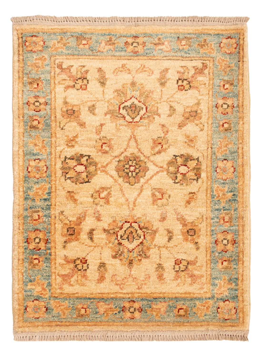 Ziegler Teppich - 76 x 55 cm - beige