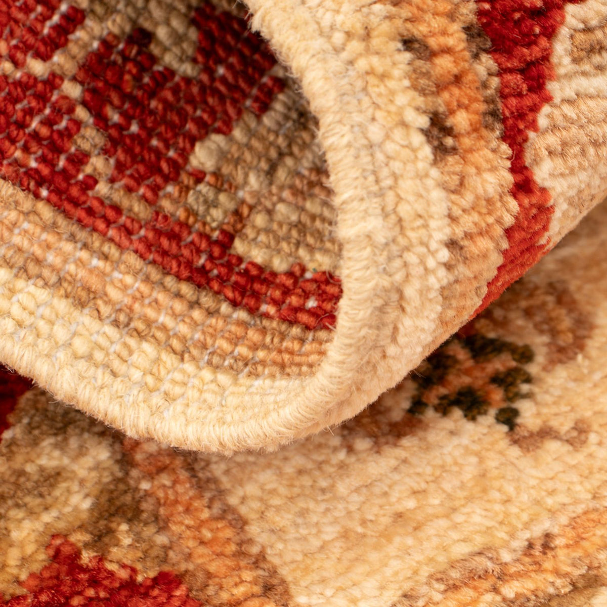 Ziegler Teppich - 72 x 51 cm - beige