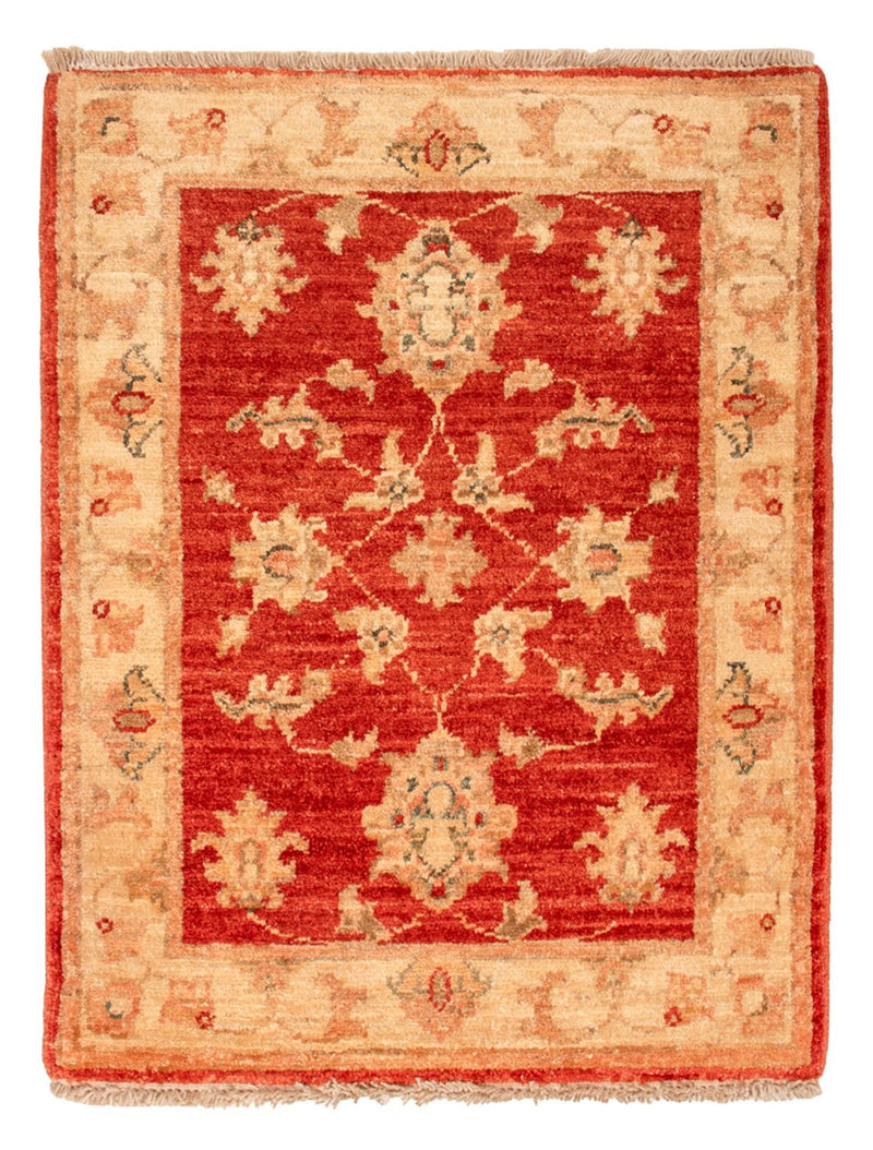 Ziegler Teppich - 68 x 54 cm - rot