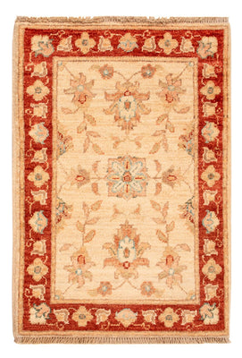 Ziegler Teppich - 74 x 52 cm - beige