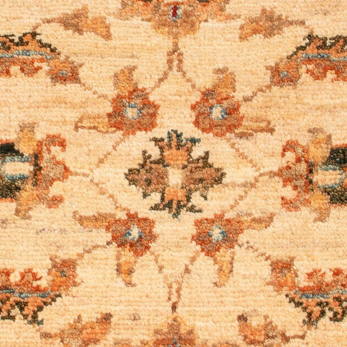 Ziegler Teppich - 66 x 53 cm - beige