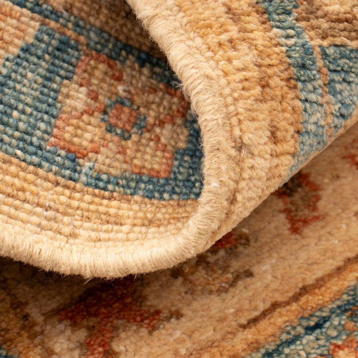 Ziegler Teppich - 72 x 52 cm - beige