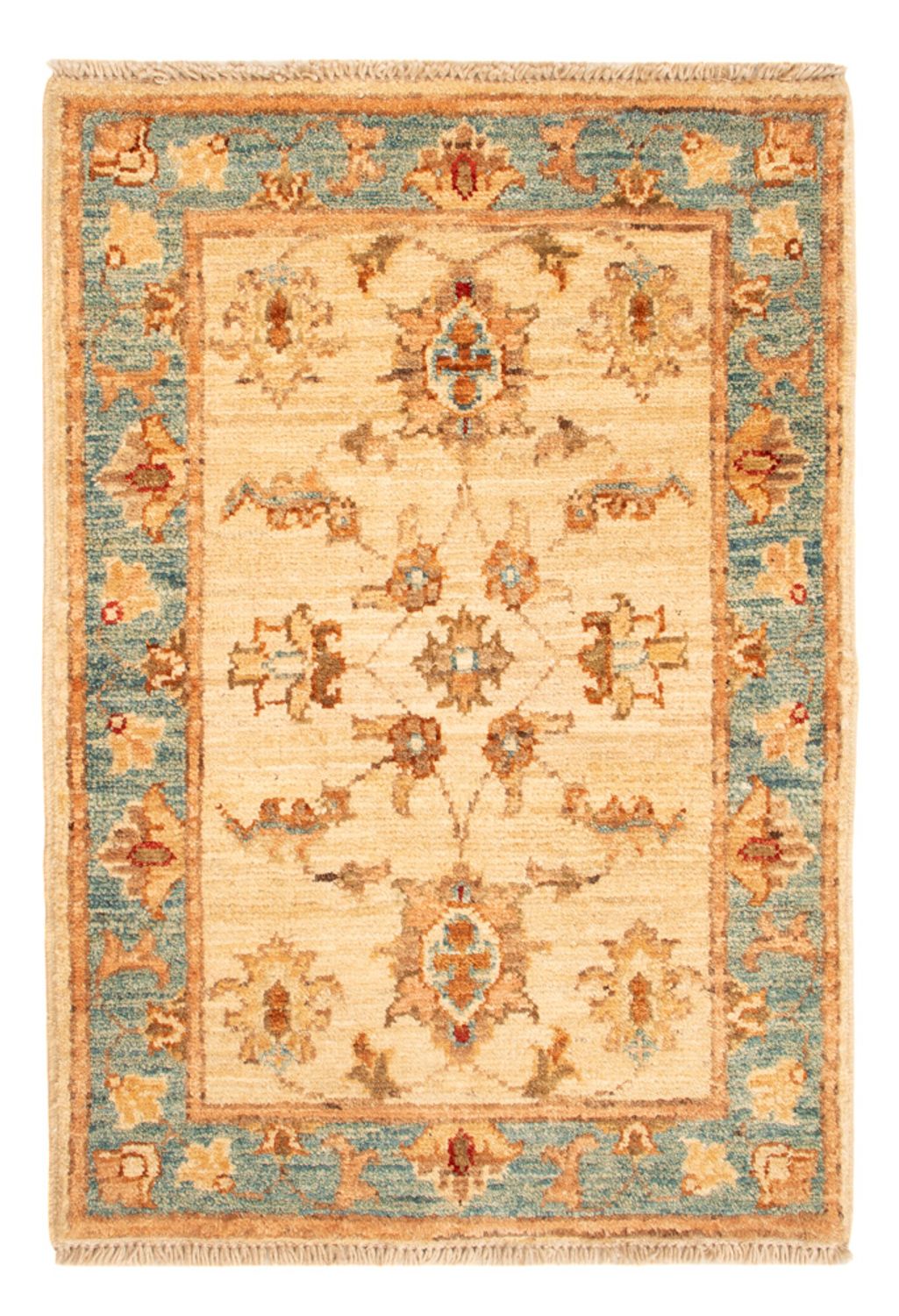 Ziegler Teppich - 72 x 50 cm - beige