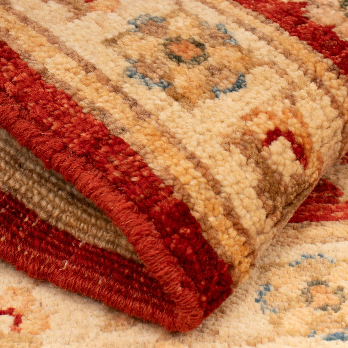 Ziegler Teppich - 70 x 54 cm - rot