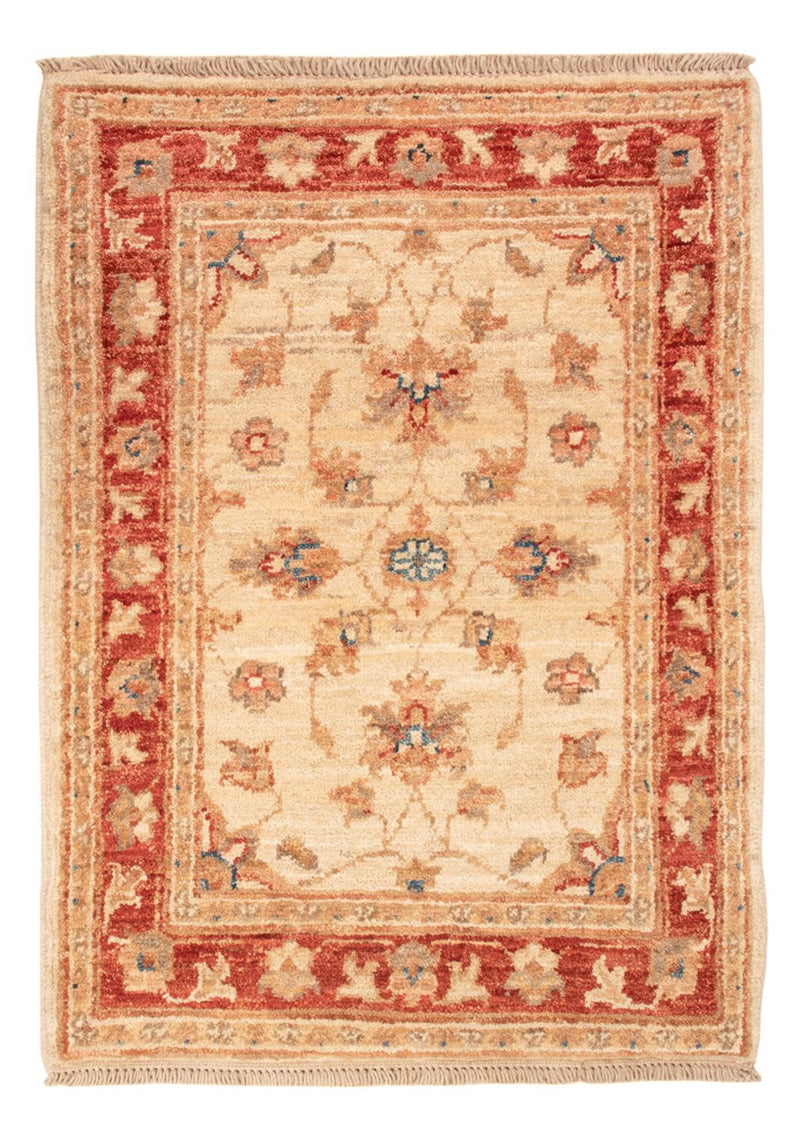 Ziegler Teppich - 70 x 51 cm - beige